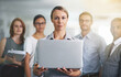 © Mapodile M/peopleimages.com - Portrait, team leader and business woman with laptop in office, workplace or company together. Face, computer and professional group of employees, entrepreneur and consultants with collaboration