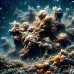 Wall Mural - 
coral reef under the sea