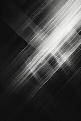 Wall Mural - Elegant Monochrome Softness: Graphic Composition in Black and White - Abstract Desktop Wallpaper
