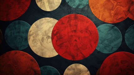 Wall Mural - Chic Geometric Patterns: Cool Abstract Background for Desktop Wallpaper