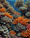Fototapeta Do akwarium - tropical coral reef