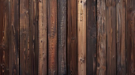 Wall Mural - Old grunge dark textured wooden background , The surface of the old brown wood texture