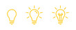 © ValGraphic - Light bulb icon set
