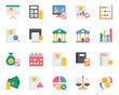 © IconStocks - Flat color icons set for Accounting