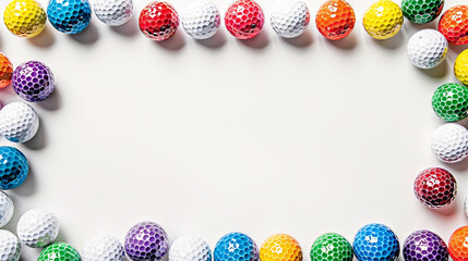 Wall Mural - Golf or Miniature Golf background