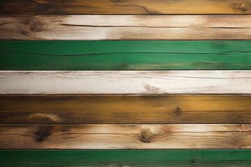 brown and white and green used outdoor weathered old dirty wood wall wooden plank board texture background