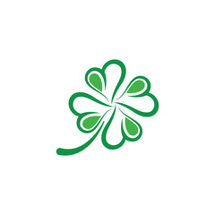 Wall Mural - clover icon vector