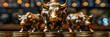 Stock market trade indicator financial investment ,
Stock market Bull 3d illustration
