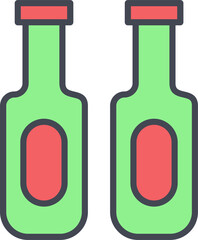 Poster - Drink Bottle Vector Icon