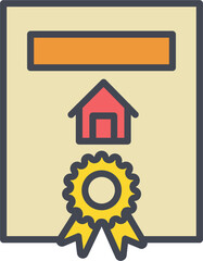 Poster - Certificate Vector Icon