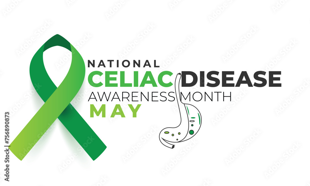 National Celiac disease awareness month. background, banner, card ...