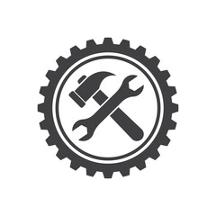 Sticker - Hammer and gear