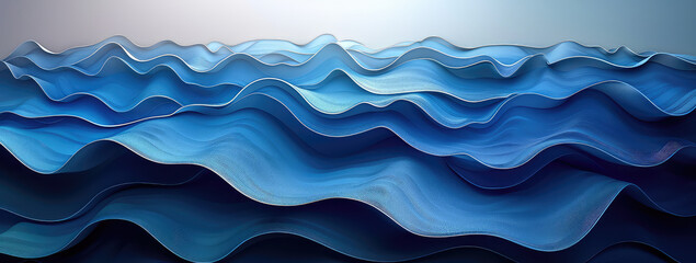 Wall Mural - Abstract blue background for graphics use. Created with Ai