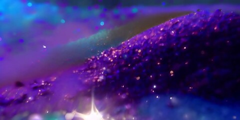 Wall Mural - background glitter blue purple