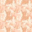 Seamless colorful fashion camo pattern vector