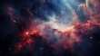 Colorful particle dust sparkle background. Nebulaic series wallpaper.