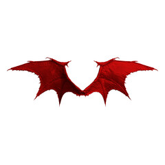 Wall Mural - 3d demon and bat wings, fantasy creature