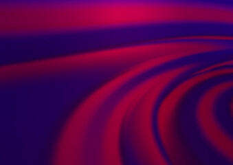 Wall Mural - Dark Purple vector blurred shine abstract background.