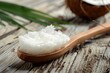 Coconut oil pulling for oral care visualization