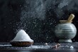 © Наталья Добровольска - natural white salt concept,mineral resource