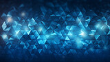 Fototapeta  - Background with neon blue diamonds