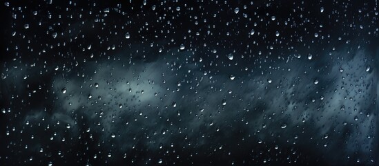 Wall Mural - a mesmerizing event in the sky with electric blue hues, stars shining like liquid diamonds. a galaxy