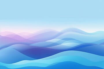  Simple flat blue gradients background Generative Ai 