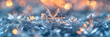 Macro photography of snow crystals,
Christmas Ornament HD 8K Wallpaper Photo Image
