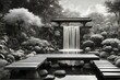 Black and White Zen Garden (JPG 300Dpi 10800x7200)