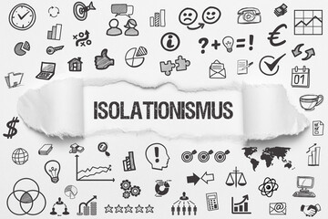 Wall Mural - Isolationismus	