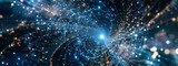 Fototapeta Przestrzenne - Galactic Gateway: Star Portal Network