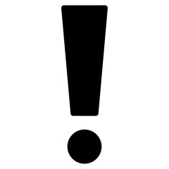 Poster - Exclamation Mark Icon