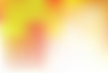 Wall Mural - Light Yellow, Orange vector abstract bright template.