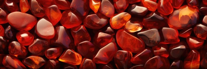 Wall Mural - Beautiful Fiery Amber In Macro