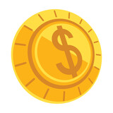 Fototapeta Natura - money coin illustration