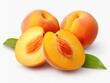 apricots isolated