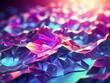 Abstract colorful geomatric background with triangles low poly.  Modern background