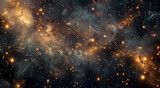 Fototapeta Uliczki - Dark space background with stars and galaxies