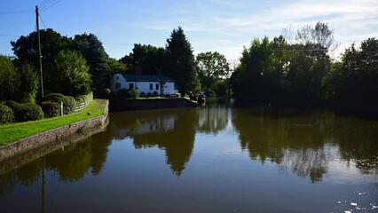 Wall Mural - Stratford canal Warwickshire England UK