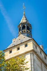 Poster - Top of the Tour de l'Horloge, a clock tower in Paris, France