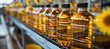 Sunflower oil. Plant for the production of edible oils. Line for the production and bottling of refined oil from sunflower seeds.