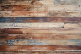 Fototapeta Desenie - old wooden wooden wall texture and background, in the style of recycled material murals сreated with Generative Ai