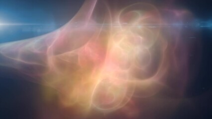 Wall Mural - Energy cosmic dust and wave lines futuristic magical glowing bright. Abstract background. Video in high quality 4k, motion design