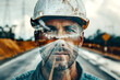 © ADDICTIVE STOCK - Double exposure portrait of a man with highway overlay. Generative AI image