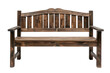 © evgenia_lo - Dark brown wooden bench. png file of isolated cutout object without shadow on transparent background.