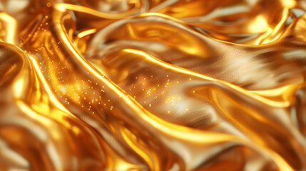Wall Mural - Gold texture background, abstract liquid gold background