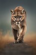 Predatory Focus: The Puma's Gaze