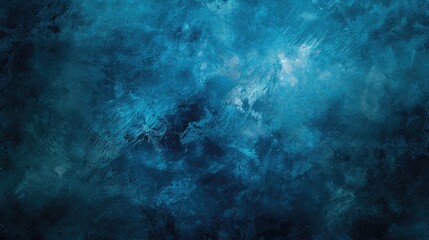 Poster - blue background texture blue dark black with dark blue blurred background with light