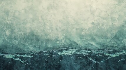 Poster - Tranquil sea green and slate grey textured background, symbolizing harmony and stability.