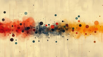 Wall Mural - Abstract watercolor grunge background with space for your text or image. Smoke background. Design element